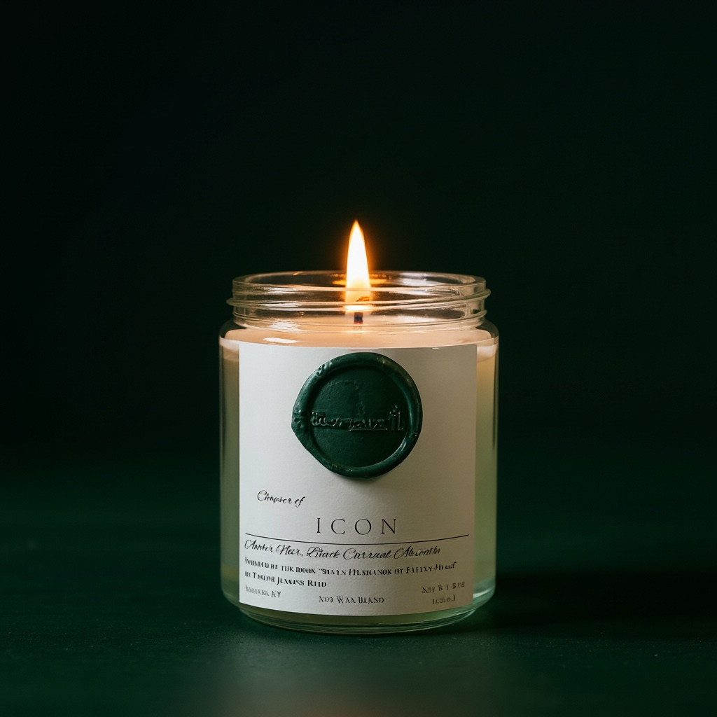 Icon (8 oz Glass Jar)