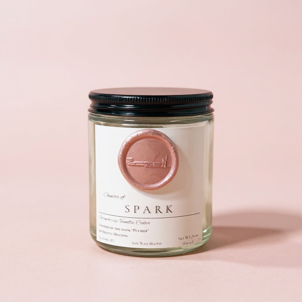 Spark (8 oz Glass Jar)