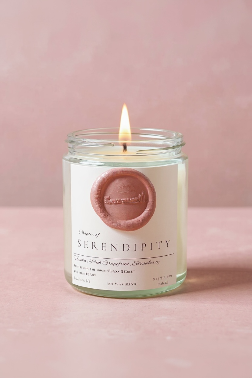 Serendipity (8 oz Glass Jar)