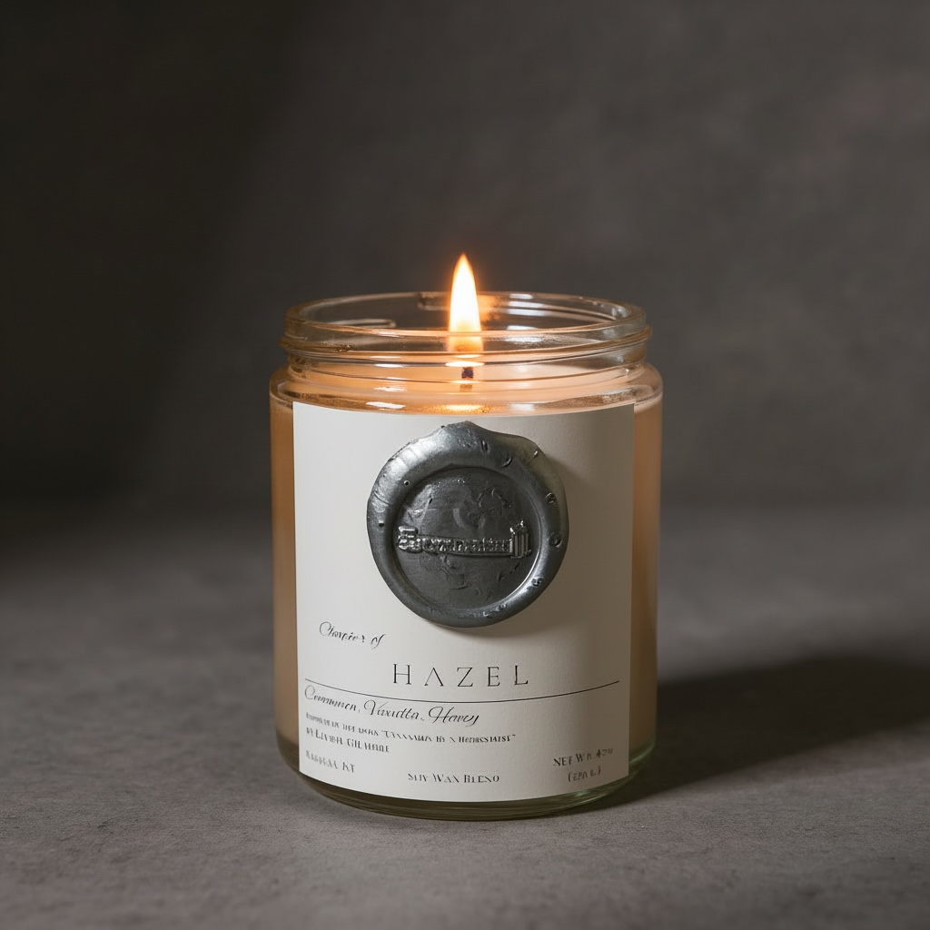 Hazel (8 oz Glass Jar)