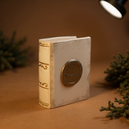 Between the Lines (7 oz Stone Book Candle)