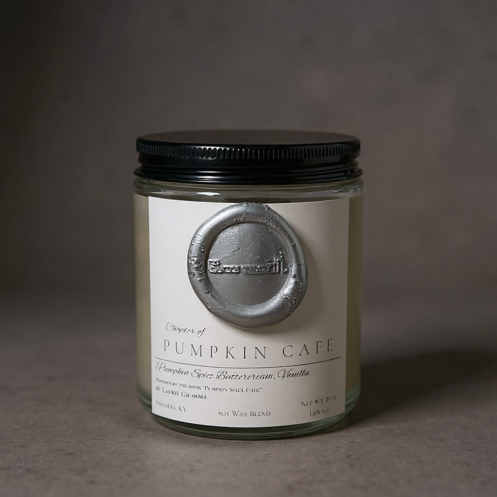 Pumpkin Cafe (8 oz Glass Jar)