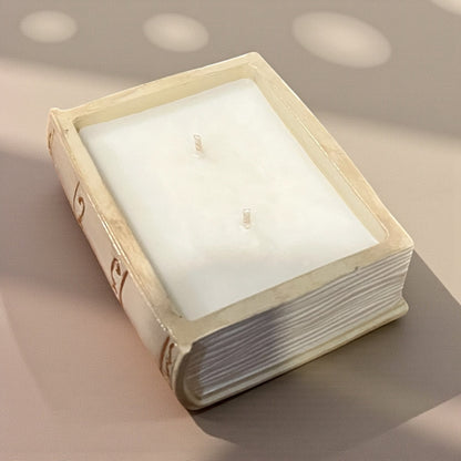 Cliffhanger (7 oz Stone Book Candle)