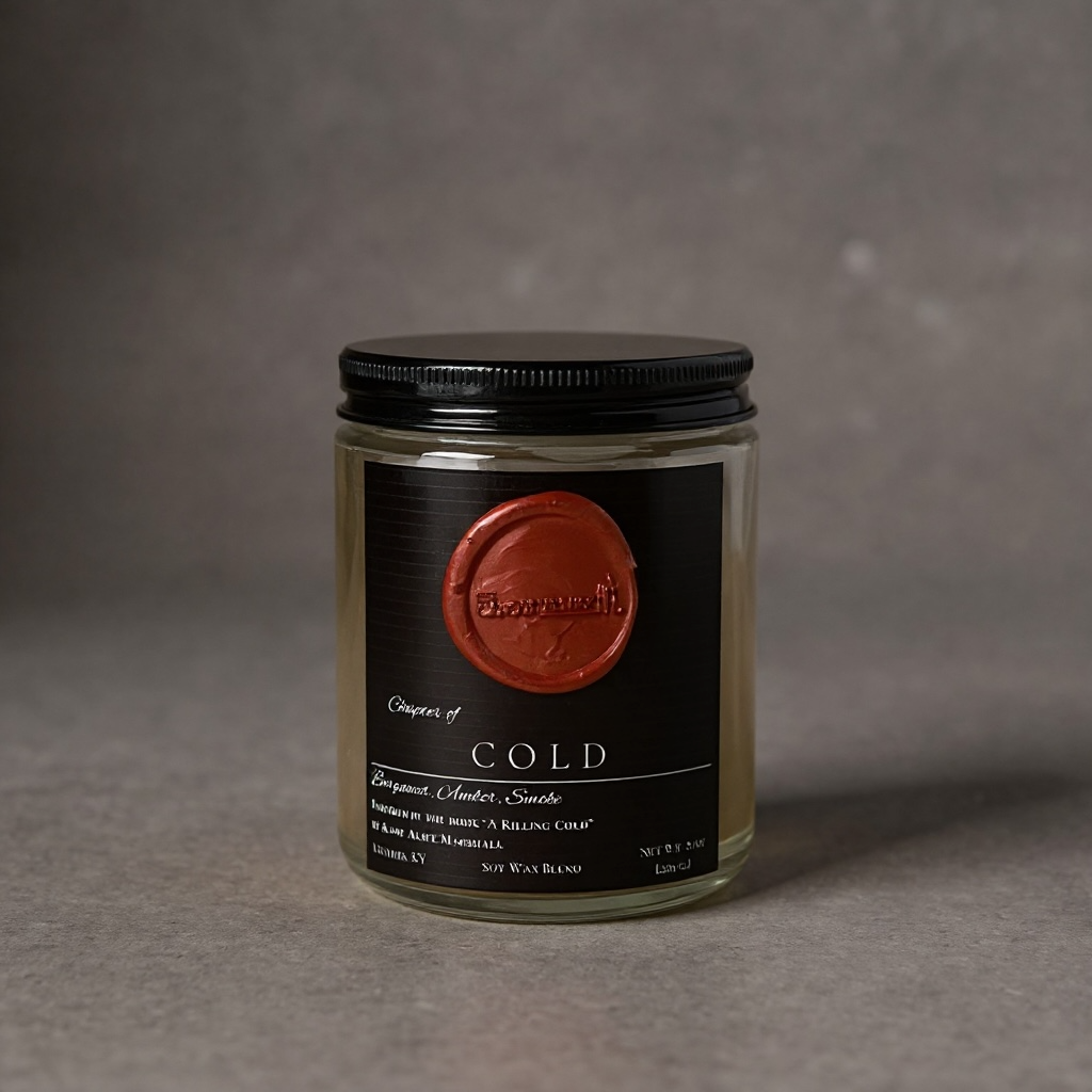Cold (8 oz Glass Jar)