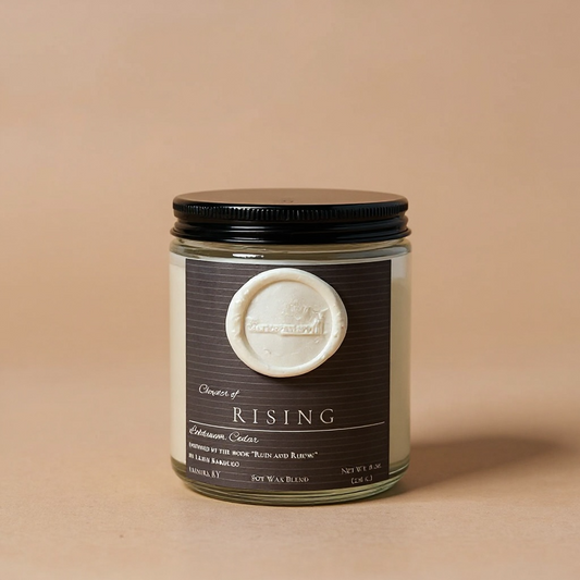 Rising (8 oz Glass Jar)