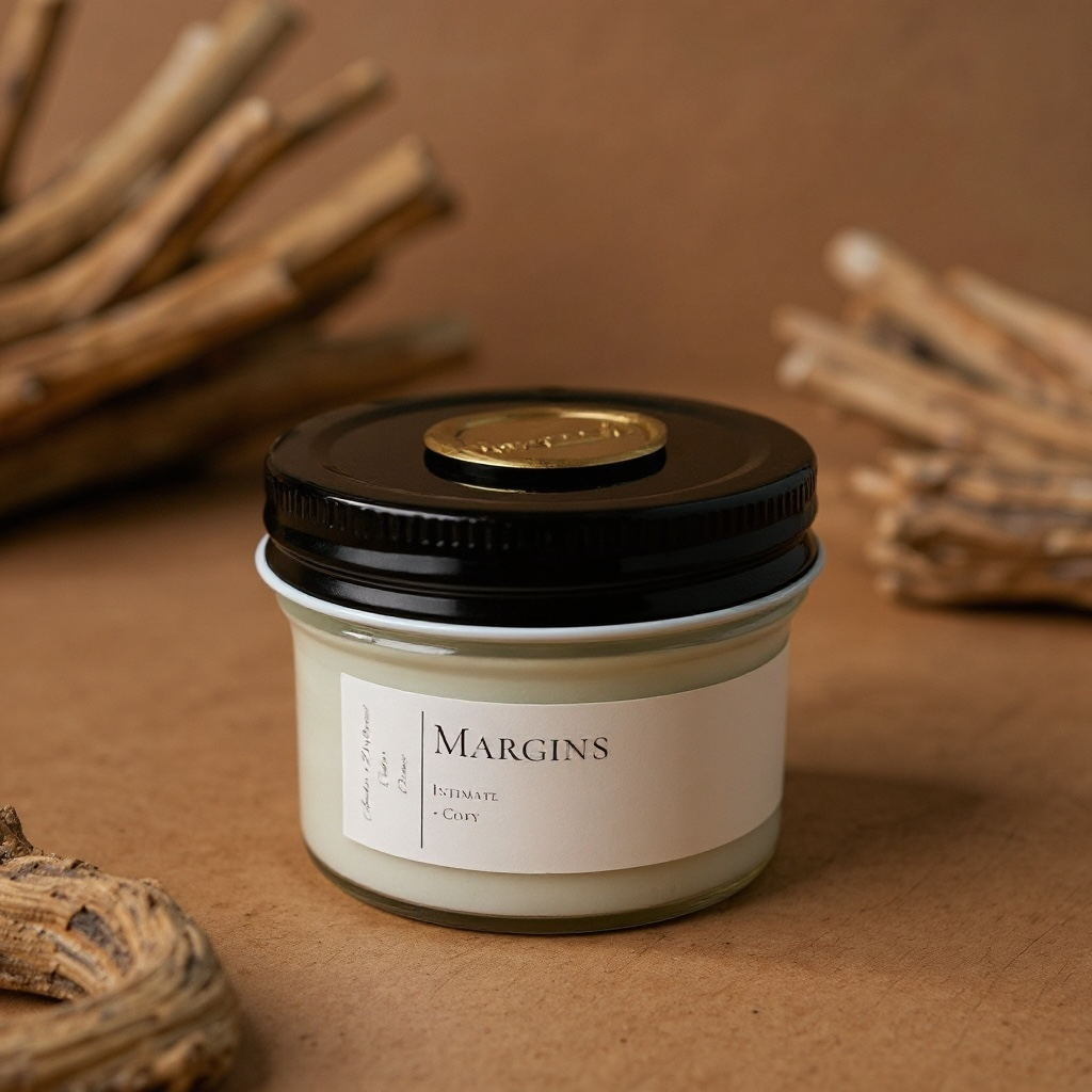 Margins (4 oz Glass Jar)