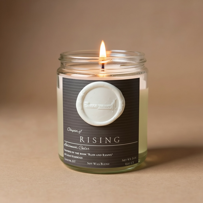 Rising (8 oz Glass Jar)