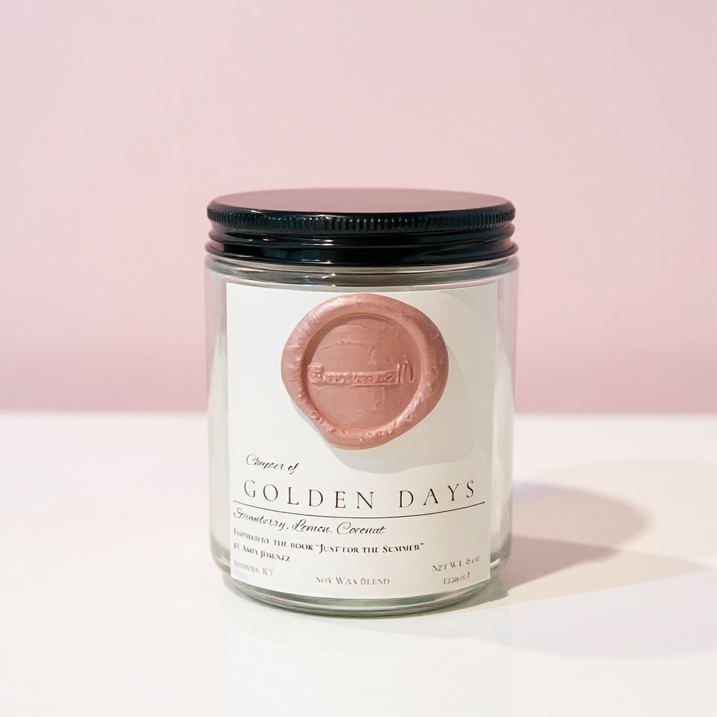 Golden Days (8 oz Glass Jar)